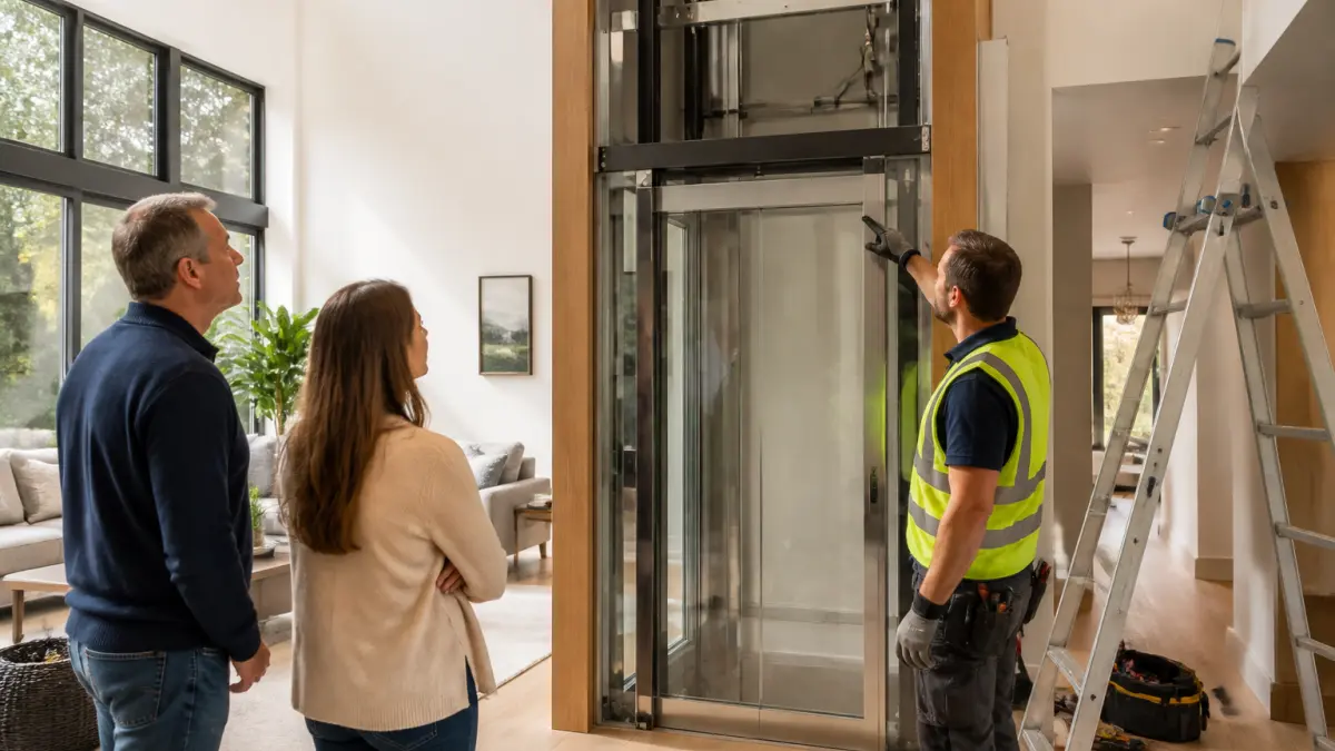 Prix d'un ascenseur maison : grille tarifaire selon les niveaux