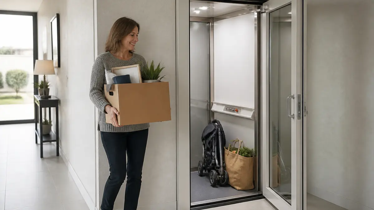 Monte-charge maison : prix, avantages et quand l'envisager ?