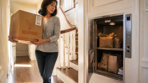 Monte-charge maison : prix, avantages et quand l'envisager ?
