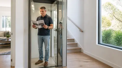 Prix d'un ascenseur maison : grille tarifaire selon les niveaux