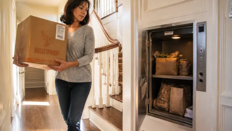 Monte-charge maison : prix, avantages et quand l'envisager ?