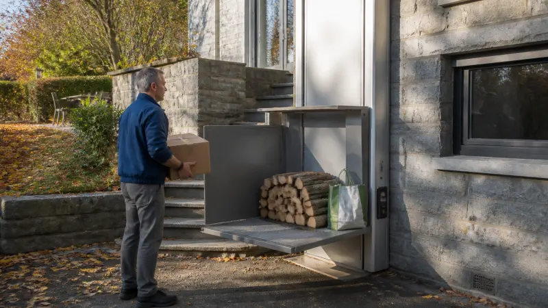 Monte-charge extérieur : installation, normes et prix